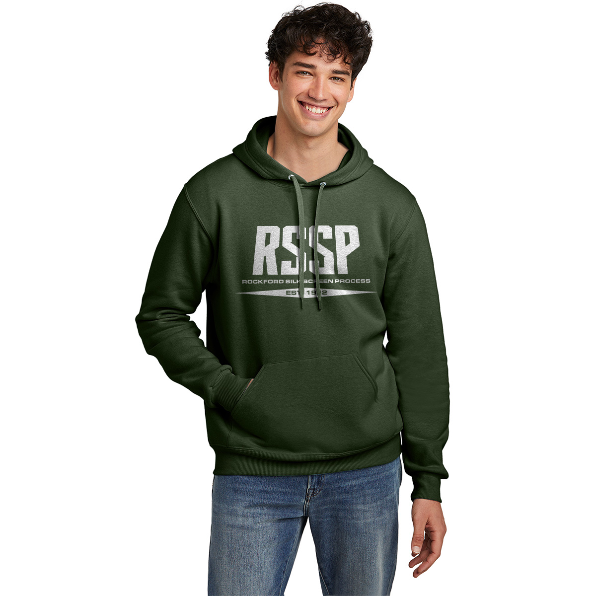 Premium Blend Pullover Hooded Sweatshirt