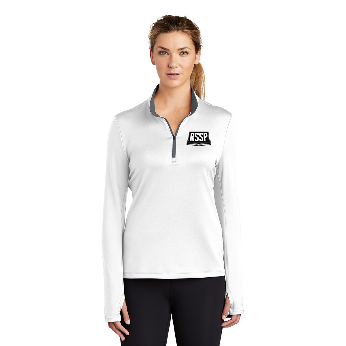Nike Ladies Dri-FIT Stretch 1/2-Zip Cover-Up