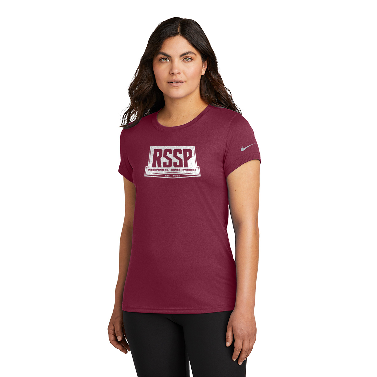 Nike Ladies Swoosh Sleeve rLegend Tee